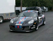 Magnetic and Vinyl Graphics and Decals for Porsche Black Widow